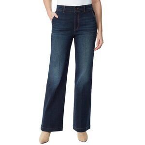 Gloria Vanderbilt Women's Jeans High Rise Flare Leg Trouser Classic Size 16 & 18